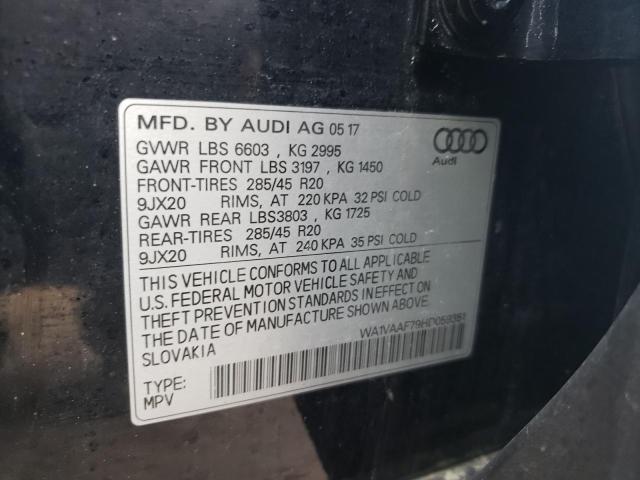 Photo 9 VIN: WA1VAAF79HD059351 - AUDI Q7 PRESTIG 