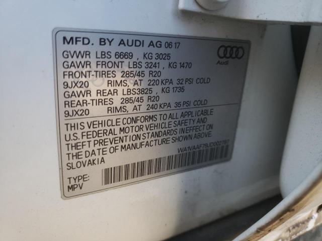 Photo 11 VIN: WA1VAAF79JD002797 - AUDI Q7 