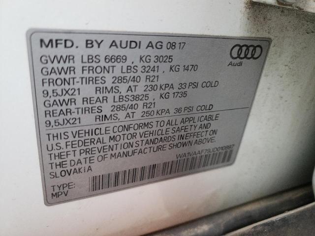 Photo 12 VIN: WA1VAAF79JD010897 - AUDI Q7 