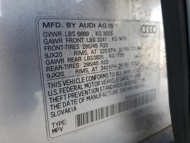 Photo 13 VIN: WA1VAAF79JD014836 - AUDI Q7 