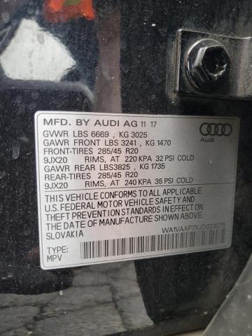 Photo 12 VIN: WA1VAAF7XJD023075 - AUDI Q7 PRESTIG 