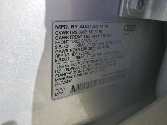 Photo 12 VIN: WA1VAAF7XKD035079 - AUDI Q7 PRESTIG 