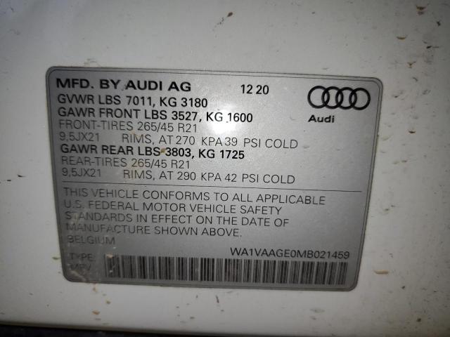 Photo 12 VIN: WA1VAAGE0MB021459 - AUDI E-TRON 