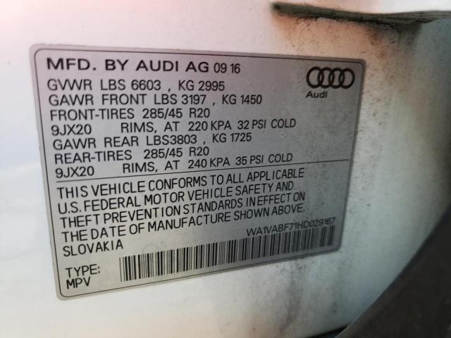 Photo 13 VIN: WA1VABF71HD029167 - AUDI Q7 PRESTIG 