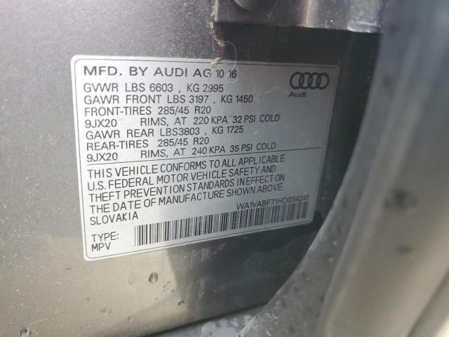 Photo 11 VIN: WA1VABF71HD034241 - AUDI Q7 