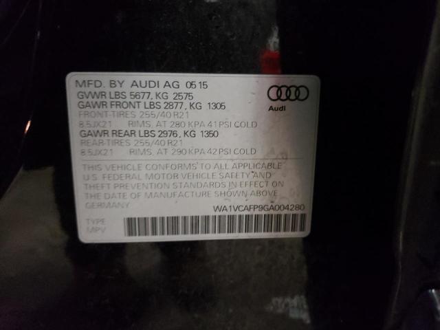 Photo 12 VIN: WA1VCAFP9GA004280 - AUDI SQ5 PRESTI 