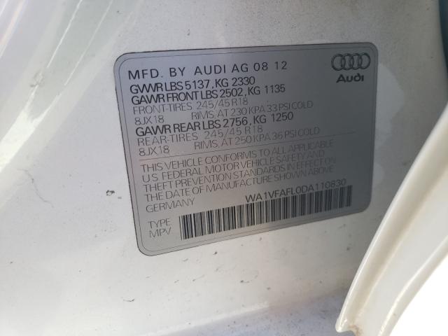 Photo 9 VIN: WA1VFAFL0DA110830 - AUDI A4 ALLROAD 