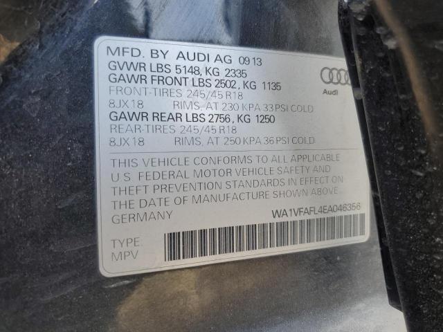 Photo 13 VIN: WA1VFAFL4EA046356 - AUDI A4 