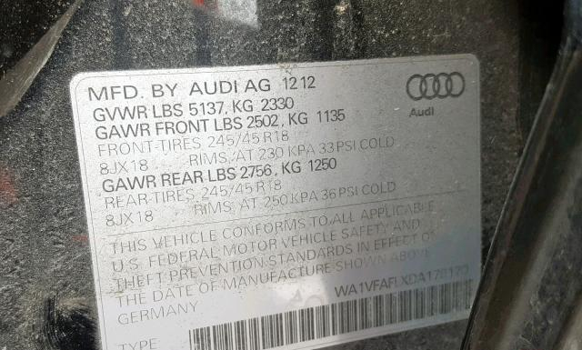 Photo 9 VIN: WA1VFAFLXDA179170 - AUDI A4 ALLROAD 