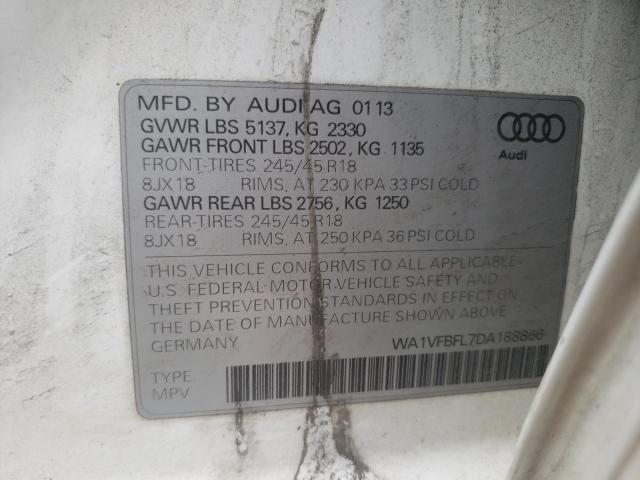 Photo 11 VIN: WA1VFBFL7DA188866 - AUDI A4 ALLROAD 