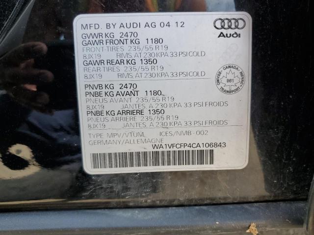 Photo 12 VIN: WA1VFCFP4CA106843 - AUDI Q5 PREMIUM 