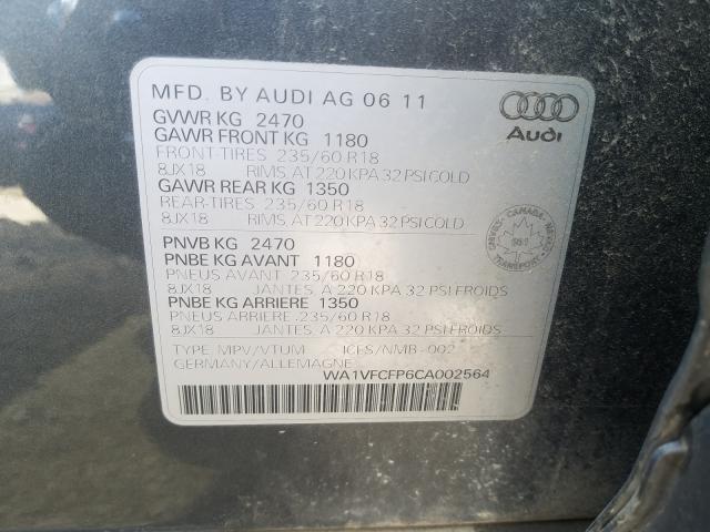 Photo 9 VIN: WA1VFCFP6CA002564 - AUDI Q5 