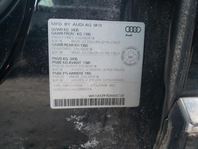 Photo 9 VIN: WA1VFCFP7DA092759 - AUDI Q5 