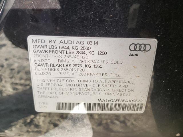 Photo 9 VIN: WA1VGAFP3EA100522 - AUDI SQ5 PRESTI 