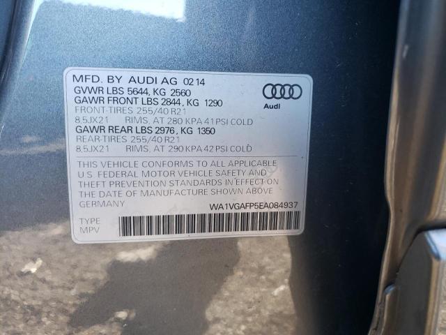 Photo 12 VIN: WA1VGAFP5EA084937 - AUDI SQ5 PRESTI 