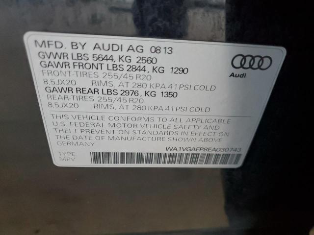 Photo 12 VIN: WA1VGAFP8EA030743 - AUDI SQ5 PRESTI 