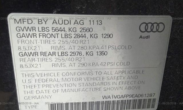 Photo 8 VIN: WA1VGAFP9EA061287 - AUDI SQ5 