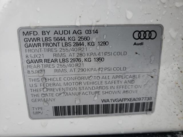 Photo 9 VIN: WA1VGAFPXEA097733 - AUDI SQ5 PRESTI 