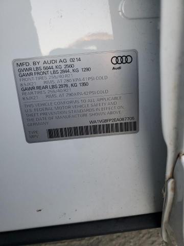 Photo 13 VIN: WA1VGBFP2EA087705 - AUDI SQ5 PRESTI 