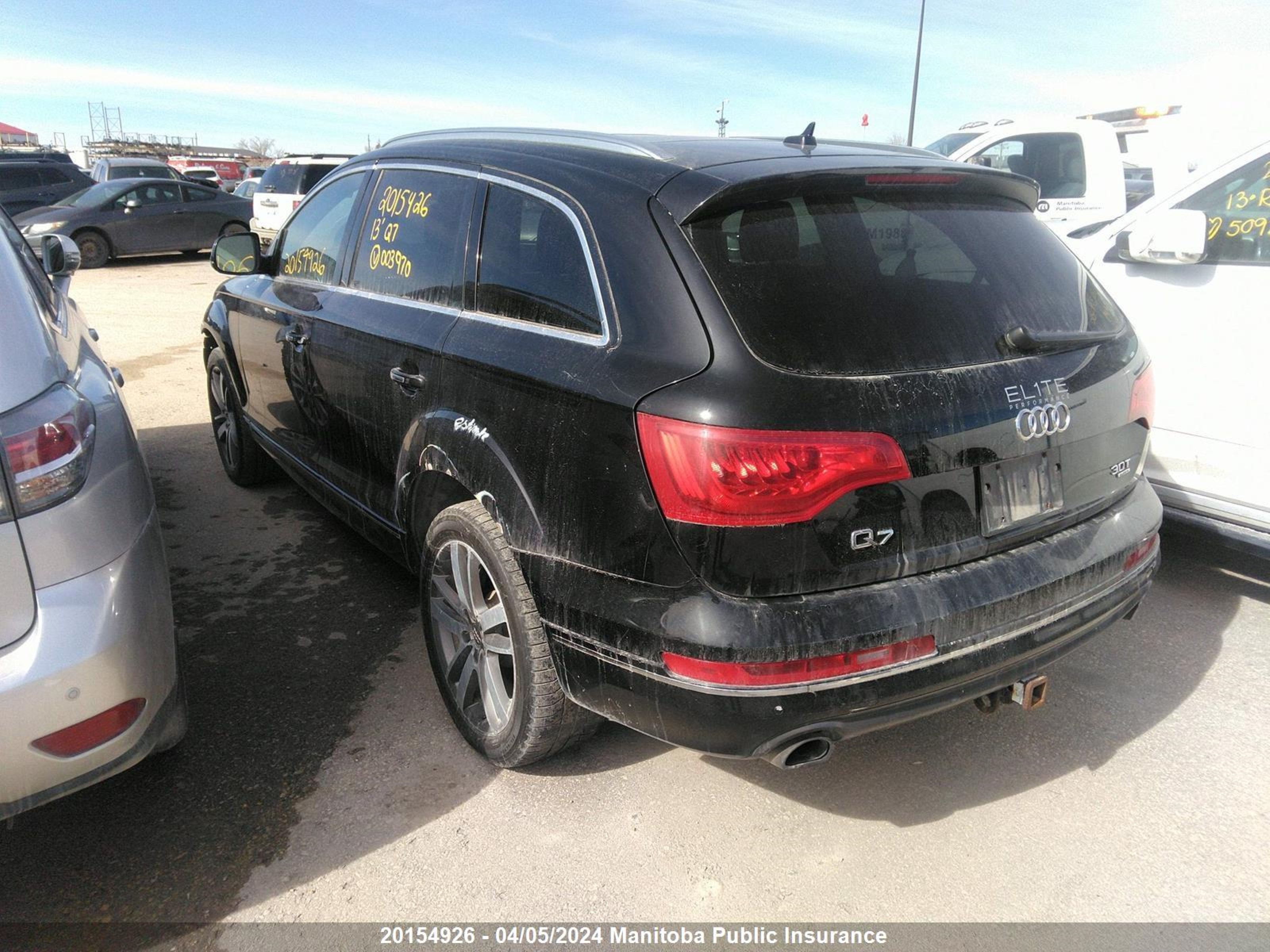 Photo 2 VIN: WA1VGCFE6DD003970 - AUDI Q7 