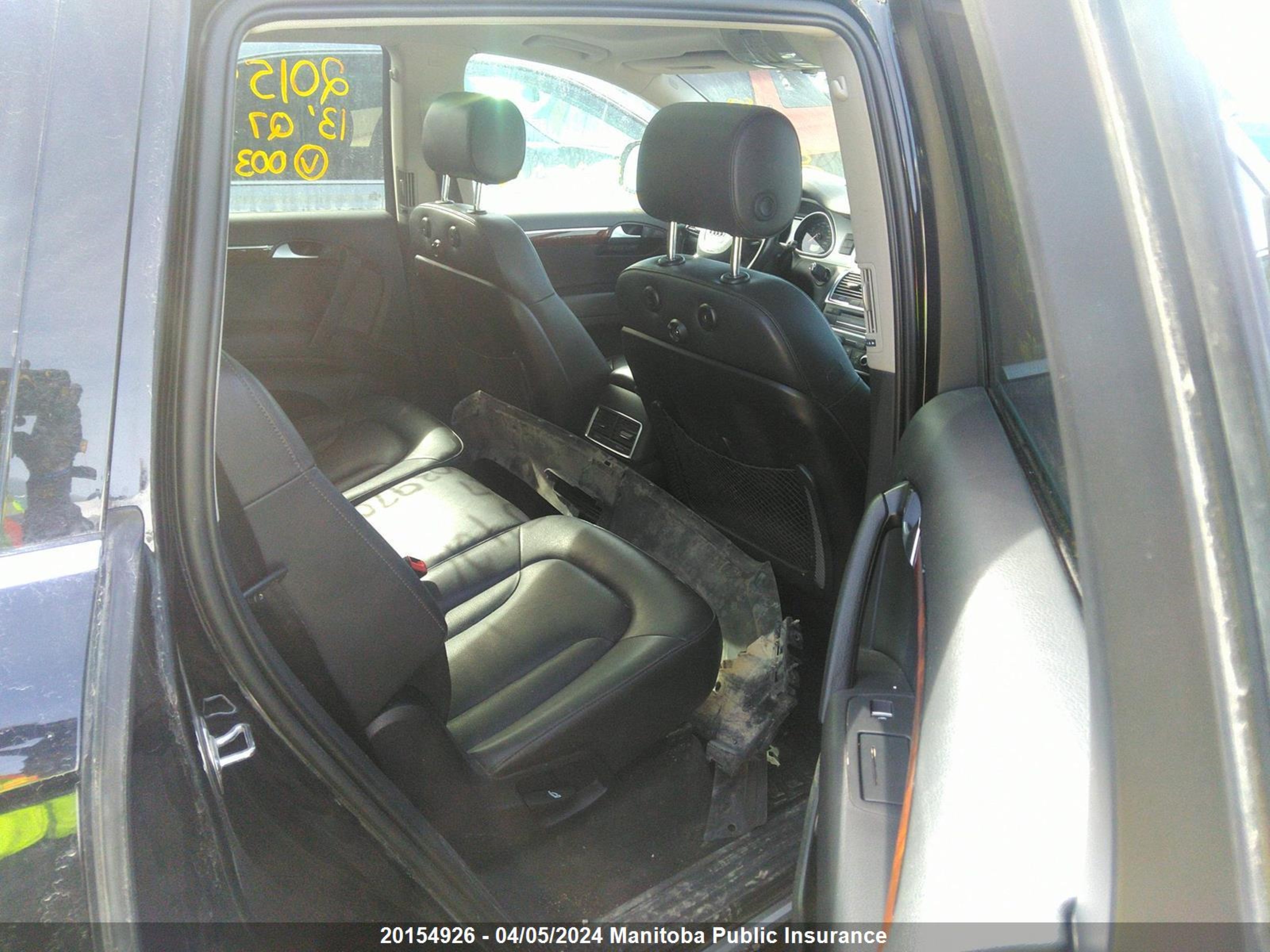 Photo 7 VIN: WA1VGCFE6DD003970 - AUDI Q7 