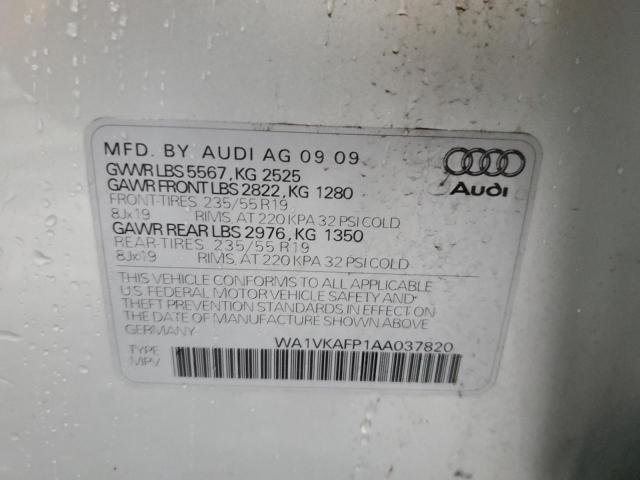 Photo 11 VIN: WA1VKAFP1AA037820 - AUDI Q5 