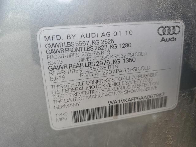 Photo 12 VIN: WA1VKAFP5AA067967 - AUDI Q5 