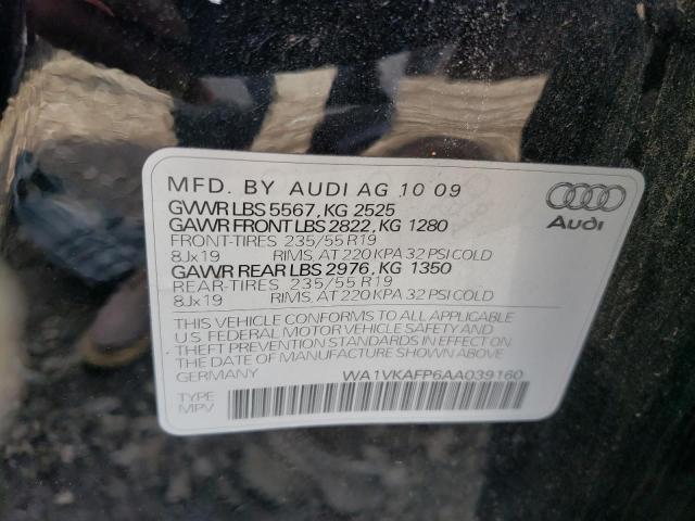 Photo 9 VIN: WA1VKAFP6AA039160 - AUDI Q5 PRESTIG 