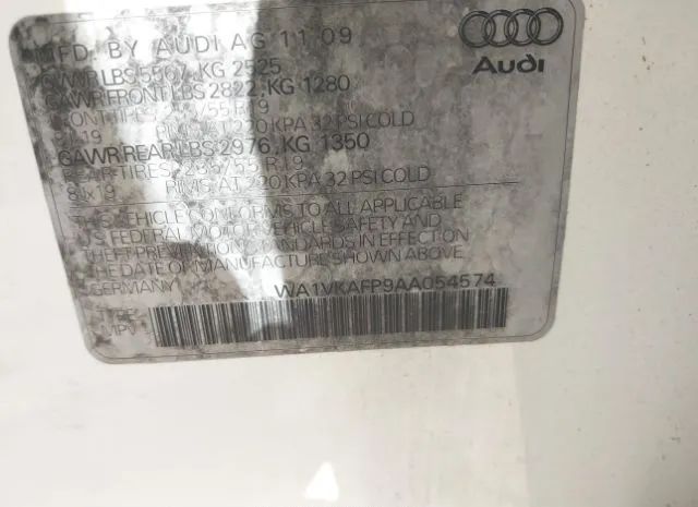 Photo 8 VIN: WA1VKAFP9AA054574 - AUDI Q5 