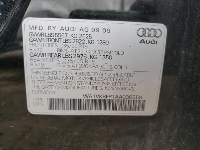 Photo 9 VIN: WA1VKBFP1AA036558 - AUDI Q5 PRESTIG 