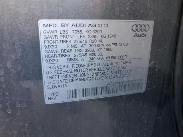 Photo 11 VIN: WA1VMAFE2DD011190 - AUDI Q7 