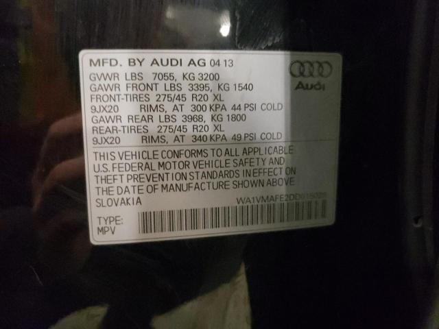 Photo 12 VIN: WA1VMAFE2DD015028 - AUDI Q7 