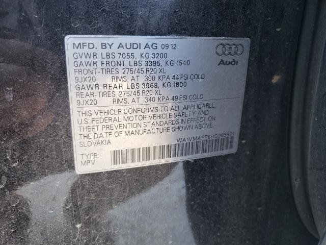 Photo 9 VIN: WA1VMAFE6DD005991 - AUDI Q7 