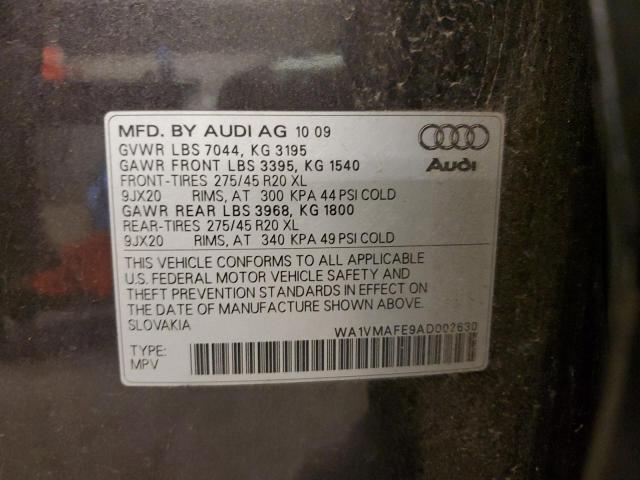 Photo 11 VIN: WA1VMAFE9AD002630 - AUDI Q7 