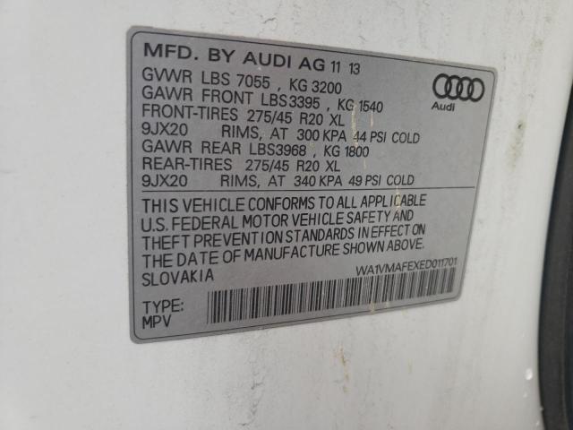 Photo 12 VIN: WA1VMAFEXED011701 - AUDI Q7 