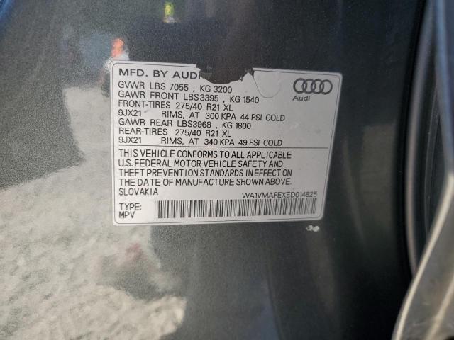 Photo 11 VIN: WA1VMAFEXED014825 - AUDI Q7 