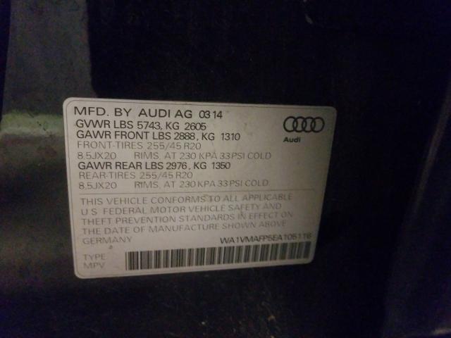 Photo 9 VIN: WA1VMAFP5EA105116 - AUDI Q5 