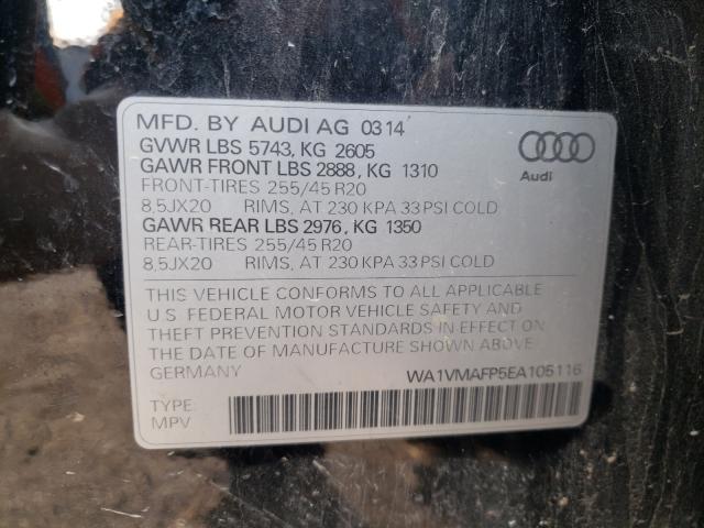 Photo 9 VIN: WA1VMAFP5EA105116 - AUDI Q5 