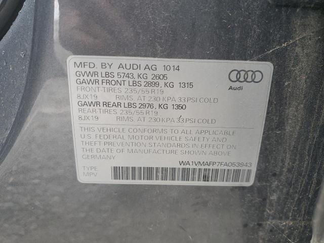 Photo 12 VIN: WA1VMAFP7FA053943 - AUDI Q5 TDI PRE 