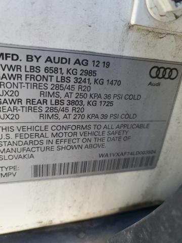 Photo 12 VIN: WA1VXAF74LD003504 - AUDI Q7 PRESTIG 