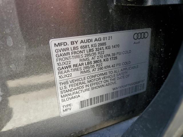 Photo 13 VIN: WA1VXAF75MD028137 - AUDI Q7 