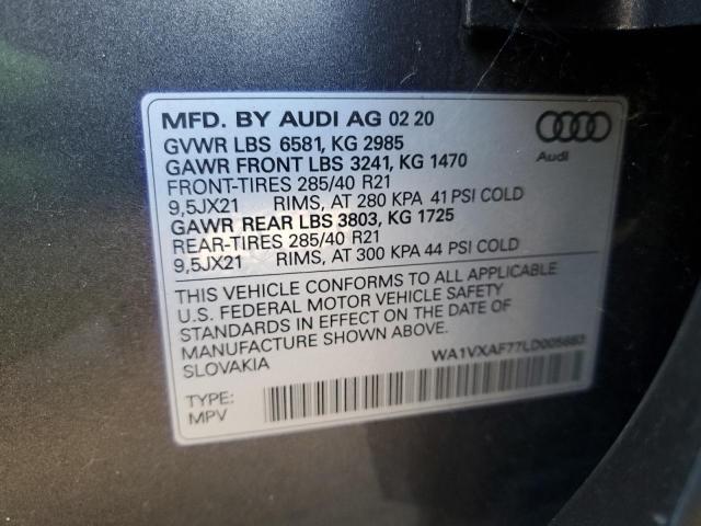 Photo 9 VIN: WA1VXAF77LD005683 - AUDI Q7 