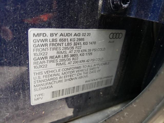 Photo 9 VIN: WA1VXAF79LD005345 - AUDI Q7 PRESTIG 