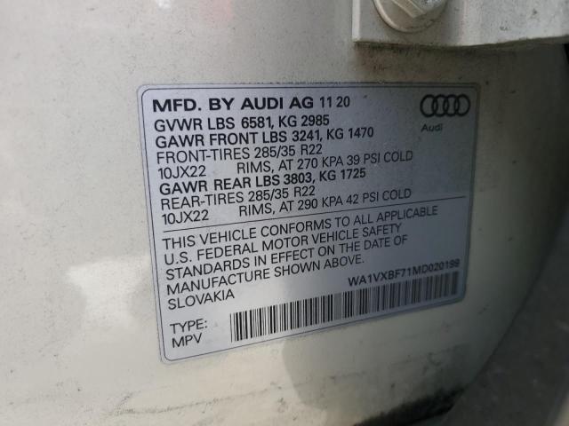 Photo 13 VIN: WA1VXBF71MD020199 - AUDI Q7 PRESTIG 