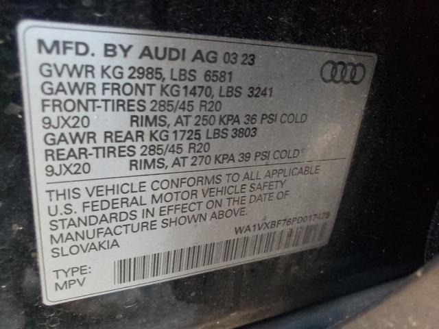 Photo 12 VIN: WA1VXBF76PD017478 - AUDI Q7 