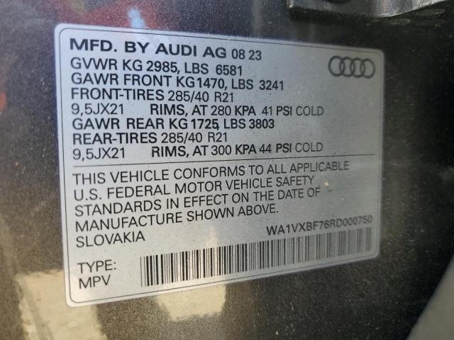 Photo 11 VIN: WA1VXBF76RD000750 - AUDI Q7 PRESTIG 