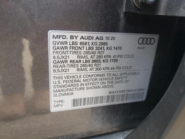 Photo 12 VIN: WA1VXBF78MD015954 - AUDI Q7 PRESTIG 