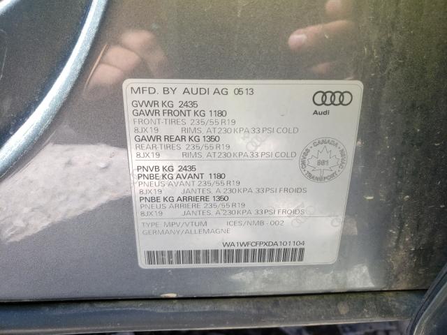 Photo 9 VIN: WA1WFCFPXDA101104 - AUDI Q5 