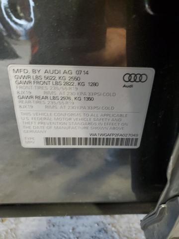 Photo 11 VIN: WA1WGAFP2FA027049 - AUDI Q5 