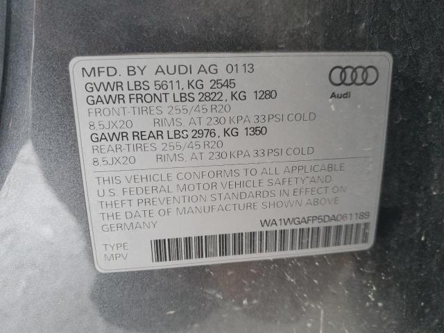 Photo 11 VIN: WA1WGAFP5DA061189 - AUDI Q5 